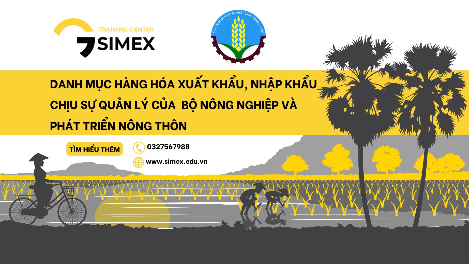 Danh mục hàng hóa xuất khẩu, nhập khẩu chịu sự quản lý của  Bộ Nông nghiệp và Phát triển Nông thôn