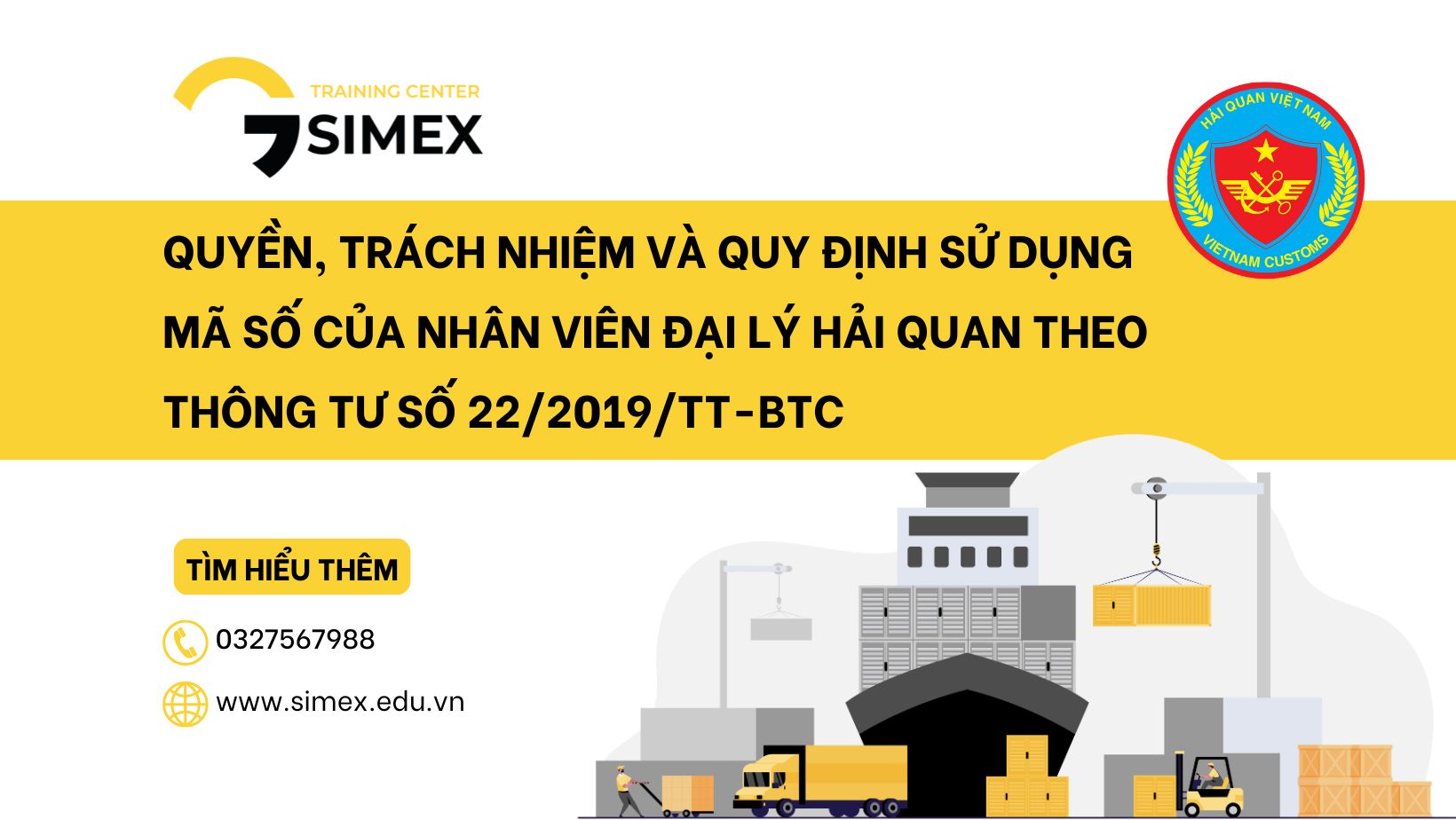 Quyền, Trách nhiệm và Quy định Sử dụng Mã số của Nhân viên Đại lý Hải quan theo Thông tư Số 22/2019/TT-BTC