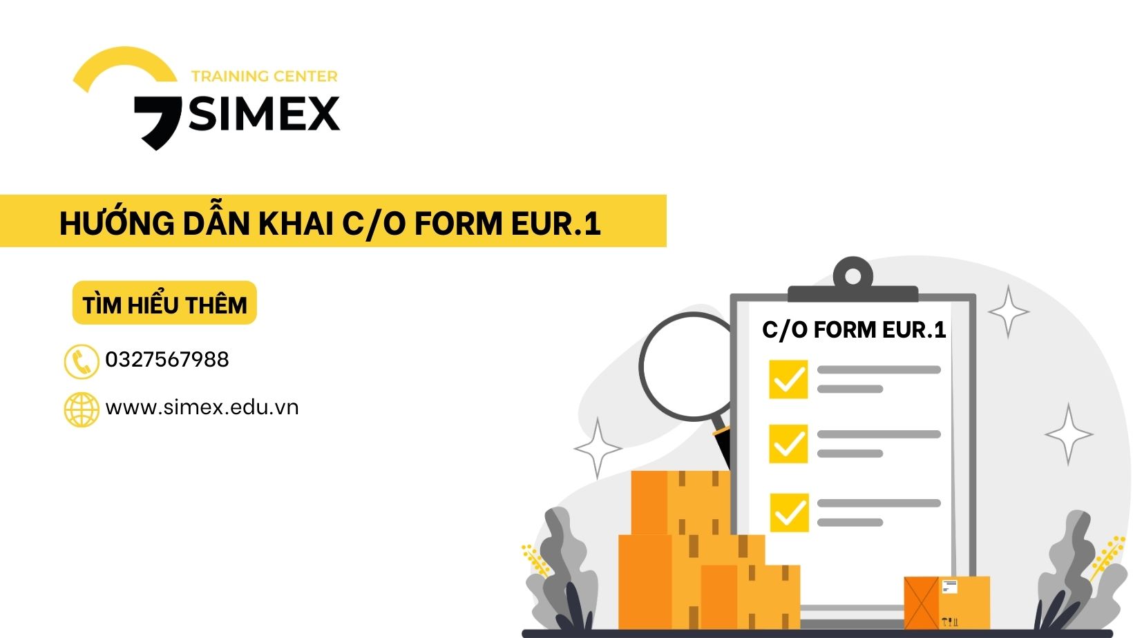 HƯỚNG DẪN KÊ KHAI C/O FORM EUR.1